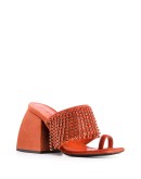 Bulla Preston crystal fringed mules