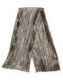 metallic textured scarf