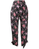 Gaviao floral-print tapered trousers