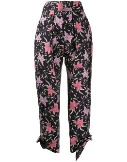 Gaviao floral-print tapered trousers