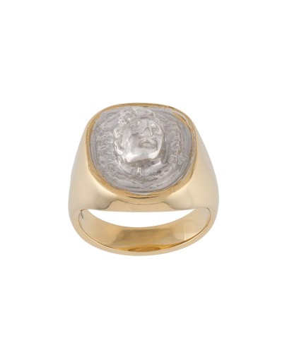 Medusa signet ring