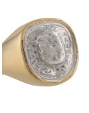 Medusa signet ring