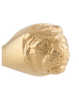 Lions Head signet ring
