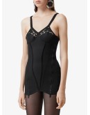 lace detail corset top