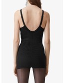 lace detail corset top