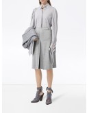 box pleat skirt