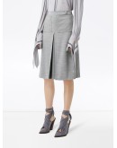 box pleat skirt