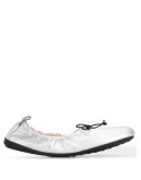 leather ballerinas