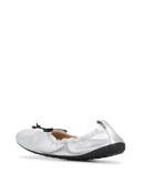 leather ballerinas