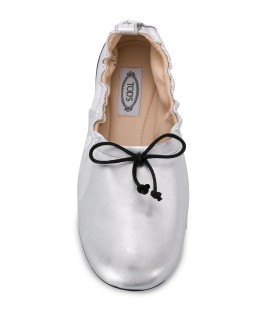 leather ballerinas