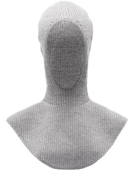 ribbed knit balaclava