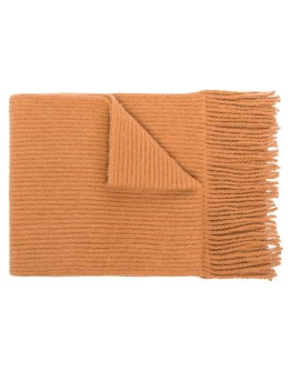  English ribbed-knit scarf