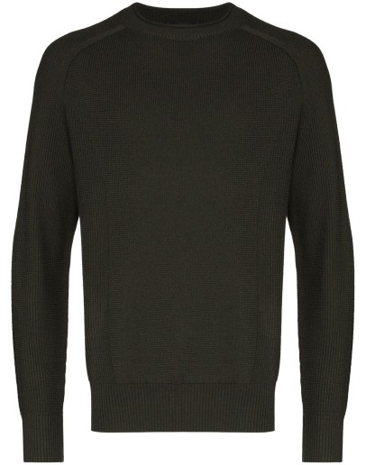 textured knit jumper