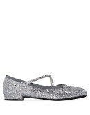 glitter ballerina shoes