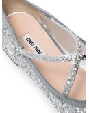 glitter ballerina shoes