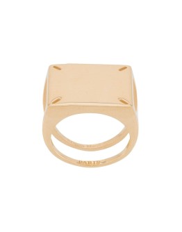 4 stitch engraved detail ring