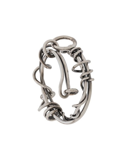 Wire cuff bracelet