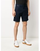 buttoned welt pocket shorts