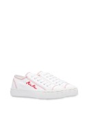 logo embroidered sneakers