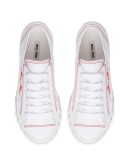 logo embroidered sneakers