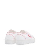 logo embroidered sneakers