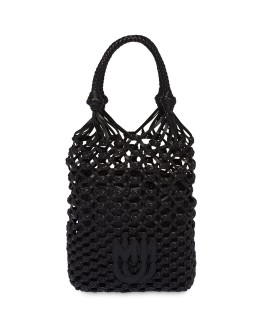 macramé bucket bag