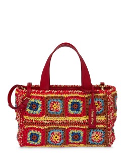 crochet handbag