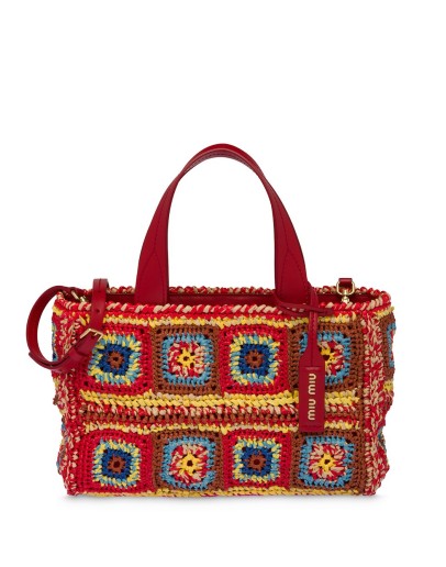 crochet handbag