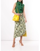 Kira chevron-quilted bucket bag