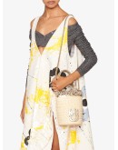 straw mesh bucket bag