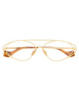oval-frame glasses