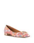 Gigi floral ballerinas