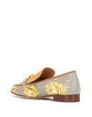 Jessa floral-pattern loafers 