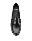 Monogram penny loafers
