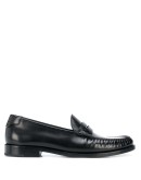 Monogram penny loafers