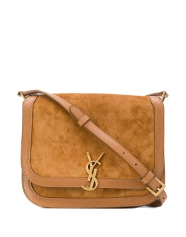 Lock medium shoulder bag