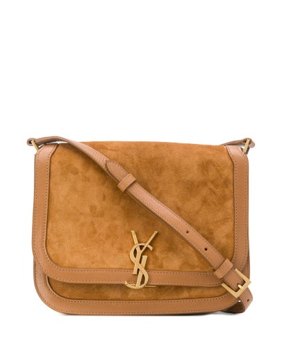 Lock medium shoulder bag