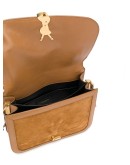 Lock medium shoulder bag