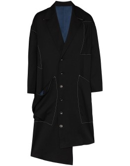 asymmetric coat
