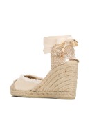 Catalina frayed wedge espadrilles