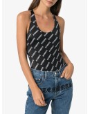 logo print bodysuit