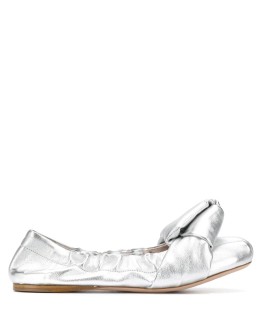 knot detail flat sandals