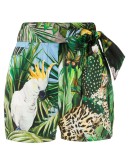jungle print shorts