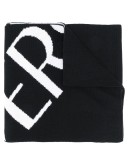 logo intarsia scarf