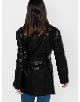 belted wrap jacket