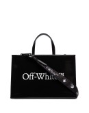 medium logo-print box bag