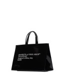 medium logo-print box bag