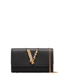 Virtus crystal embellished clutch bag