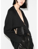 Virtus crystal embellished clutch bag