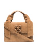 Jitney 1.4 suede shoulder bag